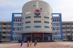 Trường Đại học Phú Yên được chọn là địa điểm tổ chức kỳ thi đánh giá năng lực. (Ảnh: Xuân Triệu/TTXVN)