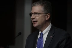 Trợ lý Ngoại trưởng phụ trách các vấn đề Đông Á-Thái Bình Dương Daniel Kritenbrink. (Ảnh: AFP/ TTXVN)