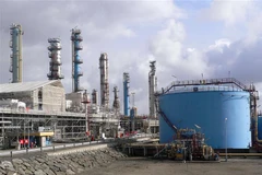 Cơ sở sản xuất khí đốt Statoil ở Kaarstoe, Na Uy. (Ảnh: AFP/TTXVN)