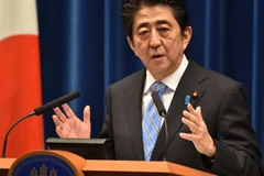 Thủ tướng Nhật Bản Shinzo Abe. (Nguồn: AFP)