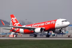 Một máy bay Airbus A320 của hãng AirAsia. (Nguồn: planespotters.net)