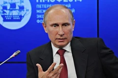 Tổng thống Nga Vladimir Putin. (Nguồn: EPA)