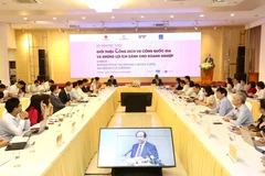 Quang cảnh hội nghị. (Ảnh: Dương Giang/TTXVN)