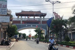 Theo quy hoạch, đến năm 2023 thị xã An Nhơn đạt chuẩn đô thị loại 3; trở thành thành phố vào năm 2025. (Ảnh: Nguyên Linh/TTXVN)