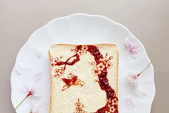 Hoa anh đào (sakura), loại hoa đặc trưng của nước Nhật. (Nguồn: BoredPanda)