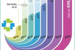 Thương hiệu Quốc gia Việt Nam tăng trưởng 102% trong giai đoạn 2019-2023.