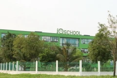 Trường Trung học Cơ sở IQ School. (Ảnh: Đức Phương/TTXVN)