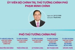 Các thành viên Chính phủ Việt Nam nhiệm kỳ 2021-2026.