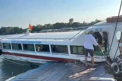 Hiện trường vụ tai nạn. (Nguồn: Sài Gòn Giải Phóng)