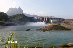 Thủy điện Tuyên Quang. (Nguồn: TTXVN)