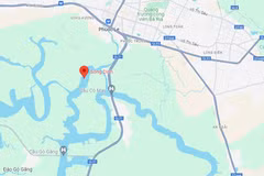 Vị trí sông Dinh. (Nguồn: Google Maps)