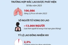 Việt Nam vẫn là nước có gánh nặng bệnh lao cao.
