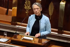 Thủ tướng Pháp Elisabeth Borne. (Ảnh: THX/TTXVN)