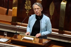 Thủ tướng Pháp Elisabeth Borne. (Ảnh: THX/TTXVN)