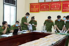 Công an Phú Thọ triệt phá đường dây mua bán ma túy liên tỉnh với số lượng đặc biệt lớn. (Nguồn: Pháp luật Thành phố Hồ Chí Minh)