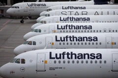 Máy bay của Hãng hàng không Lufthansa. (Ảnh: AFP/TTXVN)