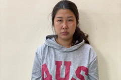 Đối tượng Nguyễn Thị Hương tại cơ quan điều tra. (Nguồn: Công an Nhân dân)