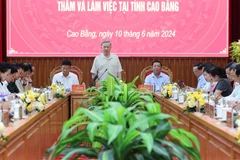 Chủ tịch nước Tô Lâm phát biểu chỉ đạo. (Ảnh: Nhan Sáng/TTXVN)