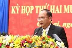 Ông Rah Lan Chung, Chủ tịch Ủy ban Nhân dân tỉnh Gia Lai. (Ảnh: Quang Thái/TTXVN)