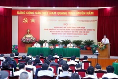 Quang cảnh hội nghị. (Ảnh: Phương Hoa/TTXVN)