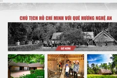 Chuyên trang Chủ tịch Hồ Chí Minh với quê hương Nghệ An.