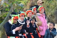 Phụ nữ dân tộc Dao ở Hà Giang. (Nguồn: TTXVN)