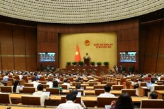 Quang cảnh Phiên thảo luận của Quốc hội. (Ảnh: Văn Điệp/TTXVN)