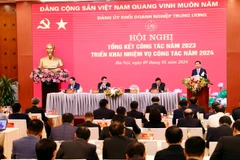 Quang cảnh Hội nghị. (Ảnh: An Đăng/TTXVN)