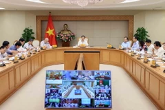 Quang cảnh cuộc họp. (Ảnh: An Đăng/TTXVN)