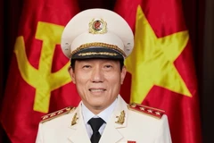 Thượng tướng Lương Tam Quang, Bí thư Đảng ủy Công an Trung ương, Ủy viên Trung ương Đảng, Bộ trưởng Bộ Công an, được bầu bổ sung làm Ủy viên Bộ Chính trị. (Ảnh: TTXVN)