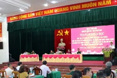 Quang cảnh buổi tọa đàm. (Ảnh: Phạm Minh Tuấn/TTXVN)