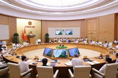 Hội đồng thẩm định Quy hoạch Lâm nghiệp Quốc gia thời kỳ 2021-2030, tầm nhìn đến năm 2050 họp dưới sự chủ trì của Phó Thủ tướng Trần Lưu Quang, Chủ tịch Hội đồng. (Ảnh: Văn Điệp/TTXVN)