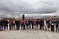 Phái đoàn của Chính phủ Colombia. (Nguồn: Elespectador)