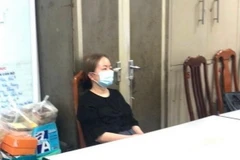 Bị can Nguyễn Thị Loan. (Nguồn: Công an Hà Nội)