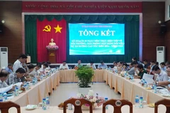 Quang cảnh cuộc họp. (Ảnh: Công Phong/TTXVN)
