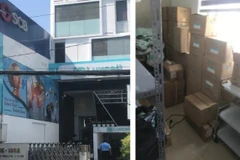 Cơ sở LuxCell tại quận 3 được cấp phép dịch vụ tắm hơi, massage nhưng quảng cáo và hành nghề khám chữa bệnh với 'liệu pháp tế bào gốc.' (Nguồn: Sở Y tế Thành phố Hồ Chí Minh)