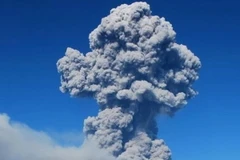 Tro bụi núi lửa. (Nguồn: AFP/TTXVN)