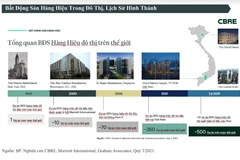Tổng quan về đất động sản hàng hiệu. (Nguồn: CBRE Việt Nam)