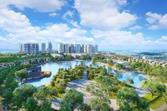 Shophouse Thịnh Vượng đắm mình trọn trong khuôn viên Hinode Royal Park.