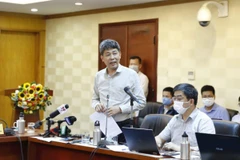 Ông Mai Văn Phấn, Phó Tổng cục trưởng Tổng cục Quản lý đất đai trả lời câu hỏi của phóng viên. (Ảnh: PV/Vietnam+)