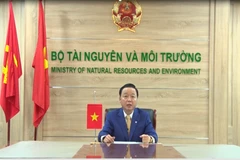 Bộ trưởng Trần Hồng Hà. (Ảnh: CTV/Vietnam+)