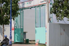 Dự án 360 Xa lộ Hà Nội, quận 9 liên quan đến sai phạm chuyển nhượng đất công. (Ảnh: Trần Xuân Tình/ TTXVN)