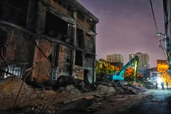 Việc di dời các nhà máy, xí nghiệp sản xuất ra khỏi khu vực nội thành Hà Nội vẫn chậm. (Nguồn ảnh: TTXVN)