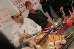 Triển lãm ẩm thực “Thưởng thức Hương vị Canada,” ngày 10/11, tại Hà Nội. (Ảnh: Đại sứ quán Canada cung cấp)