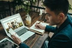 Sản phẩm chủ lực của Zenda là jeans. (Ảnh: PV/Vietnam+)