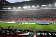 Sân vận động Wembley ở thủ đô London. (Nguồn: AFP/TTXVN)