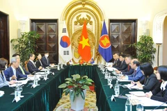 Quang cảnh buổi tham vấn. (Ảnh: Minh Đức/TTXVN)