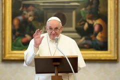 Giáo hoàng Francis năm nay 84 tuổi. (Ảnh: AFP/TTXVN)