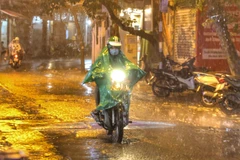 Bắc Bộ sẽ có mưa rào và dông. (Ảnh: Tuấn Đức/TTXVN)