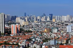 Các căn hộ hạng B được tập trung chú trọng trong thị trường bất động sản quý 4/2021. (Ảnh: Tuấn Anh/TTXVN)